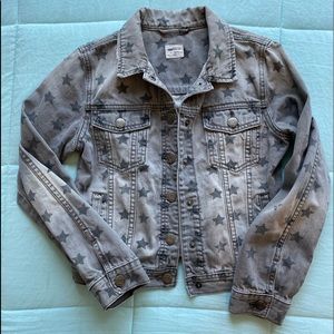 Gap Kids size xl denim jackie/gray